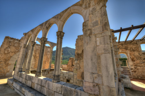 Claustro superior del palacio abacial del monasterio de la Valldigna